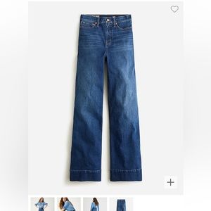 J. Crew trouser jeans in Wesley Wash, size 31. Worn once!